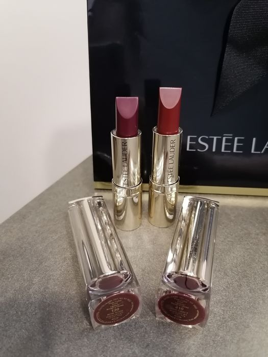 Estee Lauder помади pure color 120, 410 туш синя