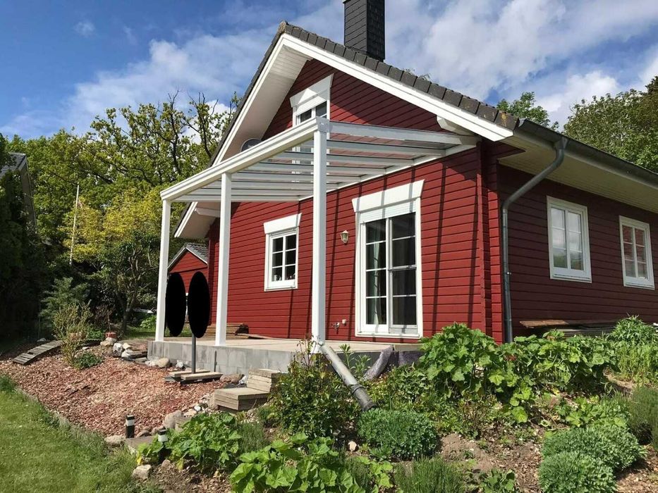 Zadaszenie Tarasu Aluminiowe wiata, SOLIDNE 500 x 350