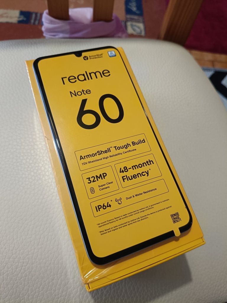 Realme Note 60 Ecrã vivido 90hz 6"74  Android 14 até 17