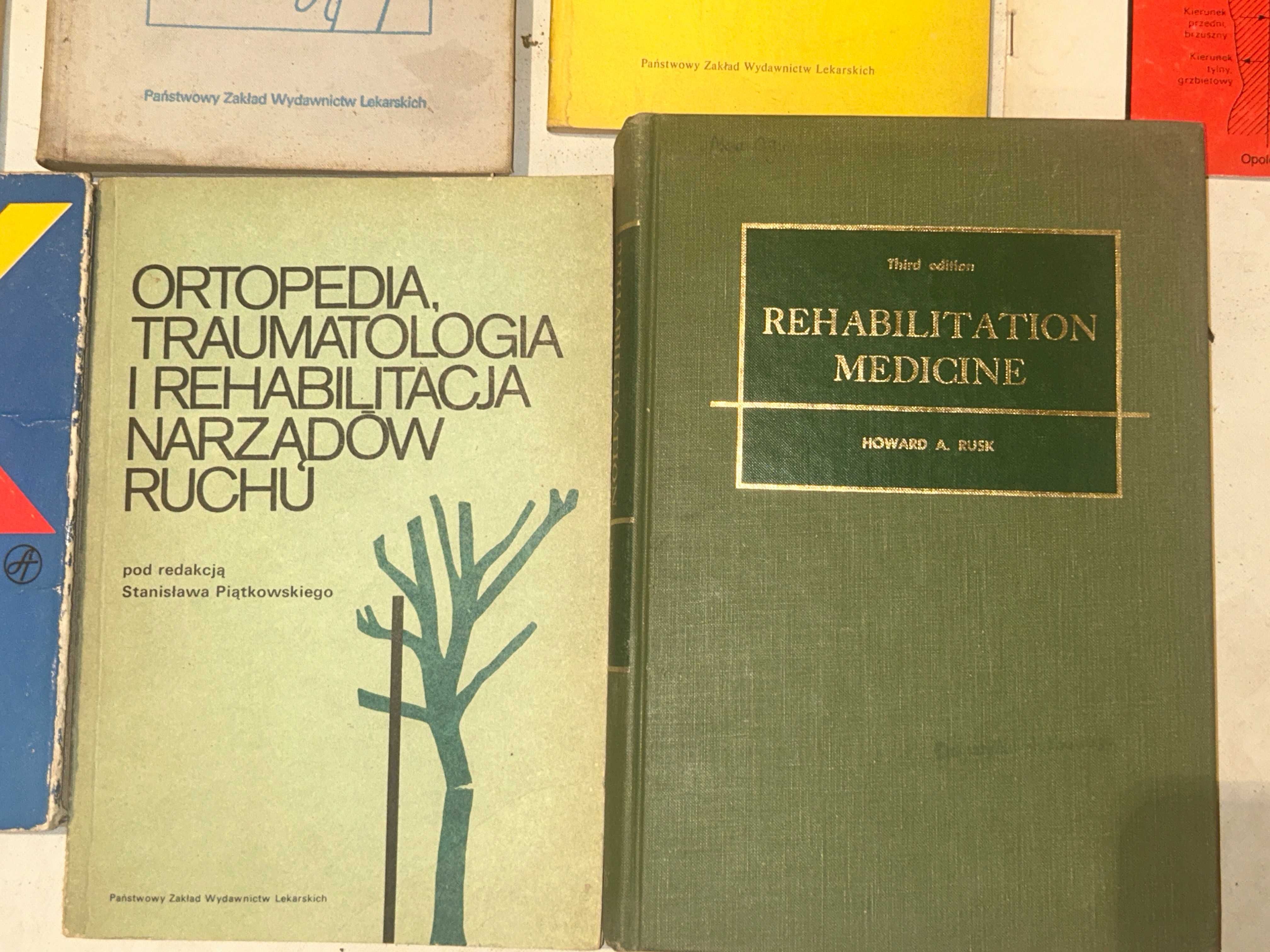 Rehabilitacja,Kinezyterapia,Fizjoterapia... - 14 książek