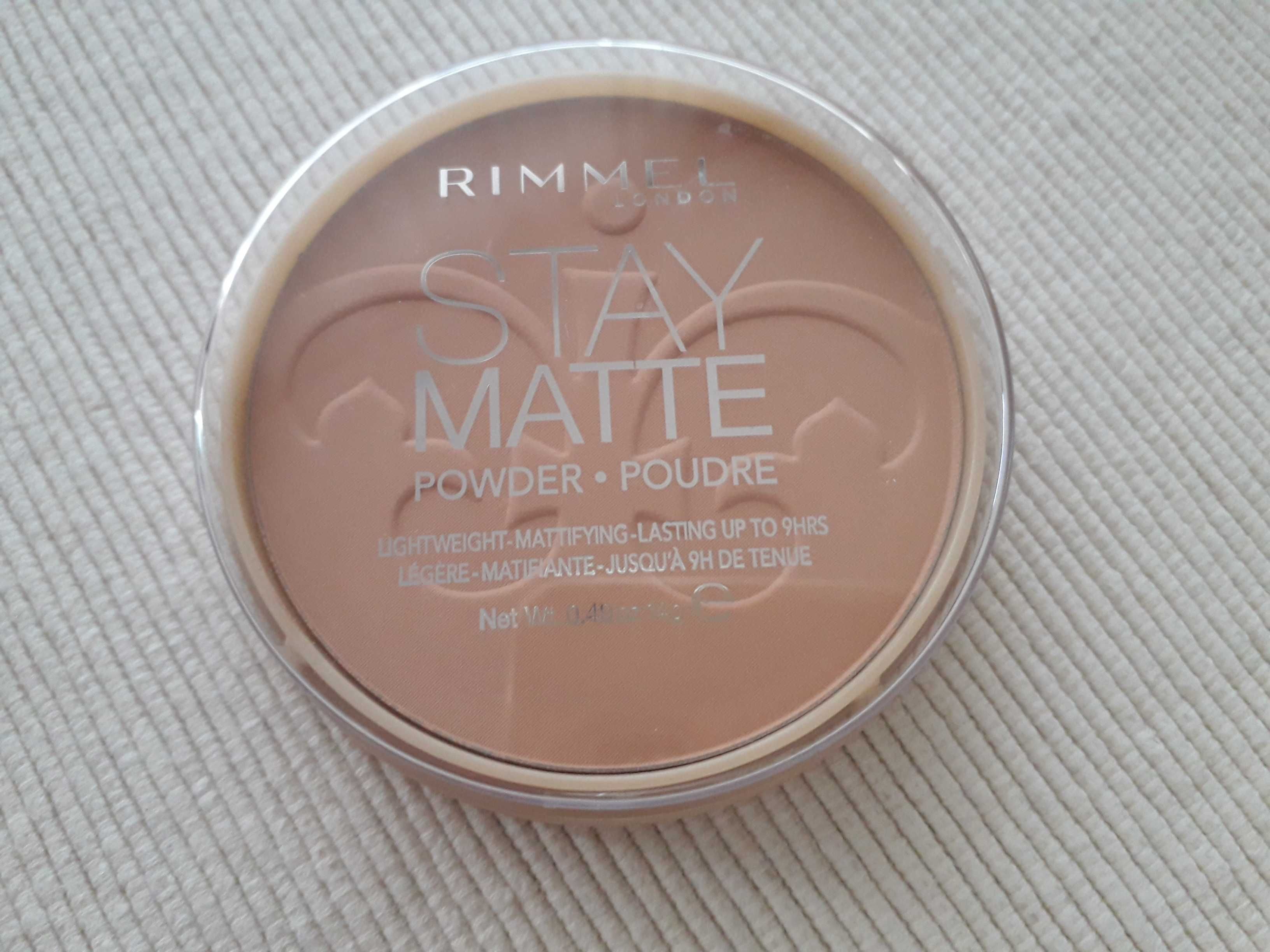 Puder w kamieniu. Rimmel London - Stay Mate. MOHAIR -007, NOWY.