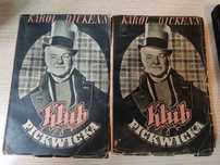 Dickens Klub Pickwicka wydanie 1936 2 tomy