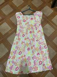 Vestido de criança “Benetton” 12 anos / XL padrão floral