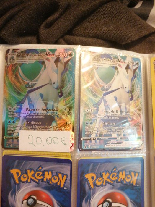 Cartas pokémon raras
