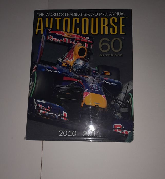 Anuários F1 Autocourse vários anos (1977 a 2016) em inglês e francês