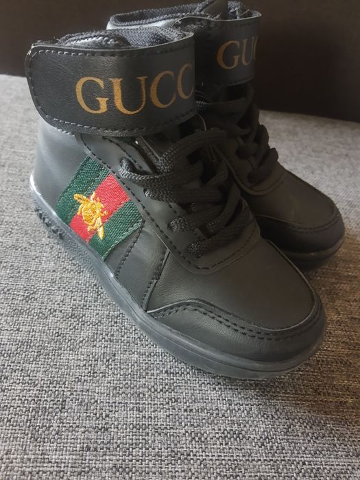 Buty Gucci wiązane, na rzep