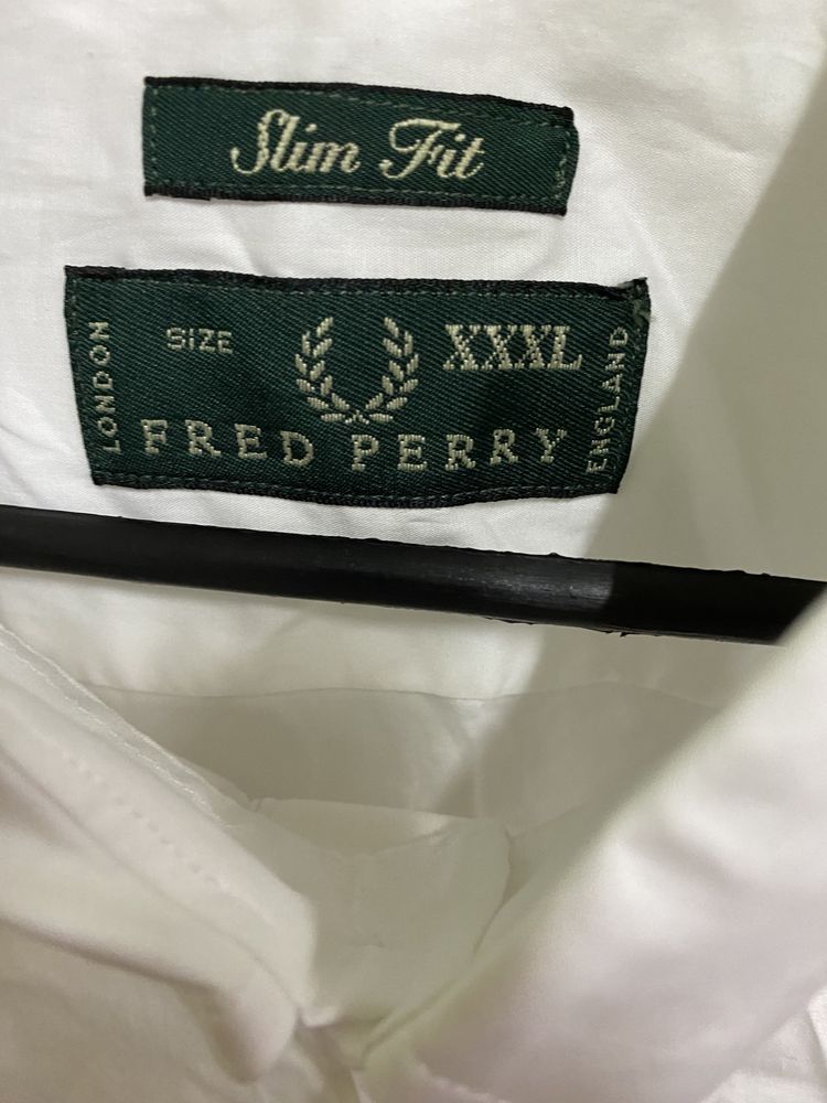Koszula Fred Perry Stretch Slim Fit Made In Italy 3XL Nowa