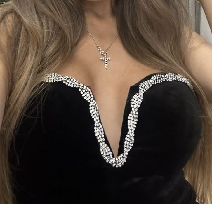 Оксамитовий святковий комбінезон