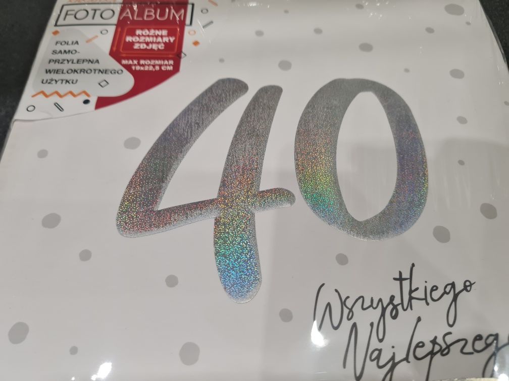 Nowy album na zdjęcia 40 lat pod folie