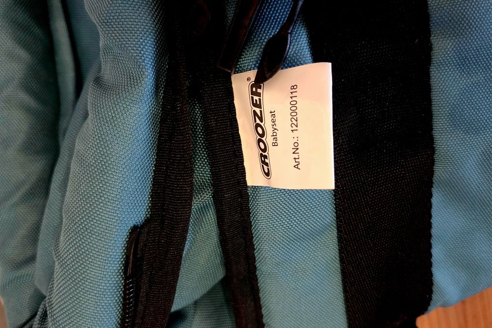 Croozer hamaczek nosidełko przyczepka rowerowa