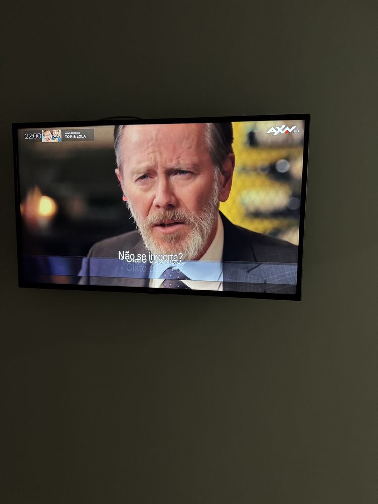 Televisao LG de 43 polegadas avariada
