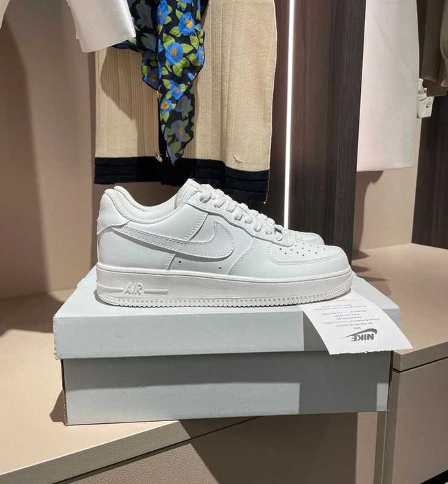 "Buty Trampki" Nike_Air_Force_1_Low_'07_White R.37.5