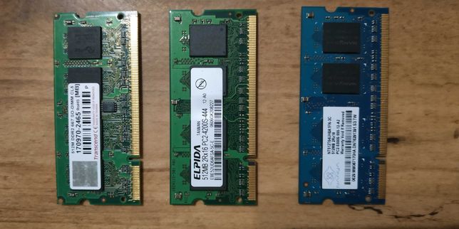 Оперативная память DDR 2 512/1 GB