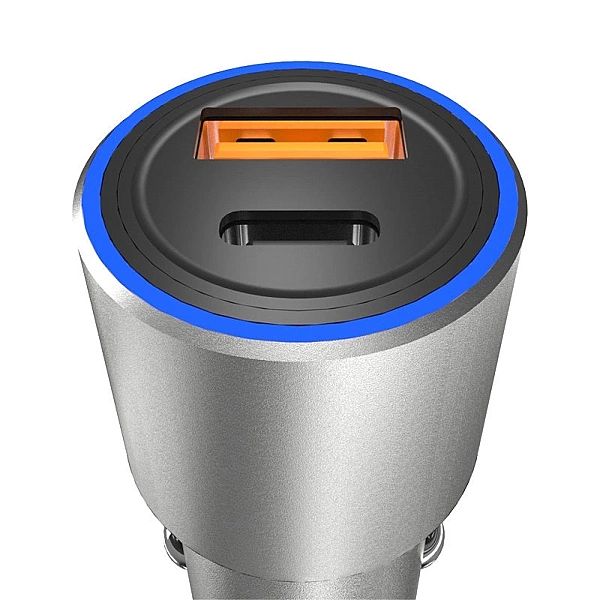 Dudao ładowarka samochodowa USB / USB Typ C Power Delivery Quick Charg
