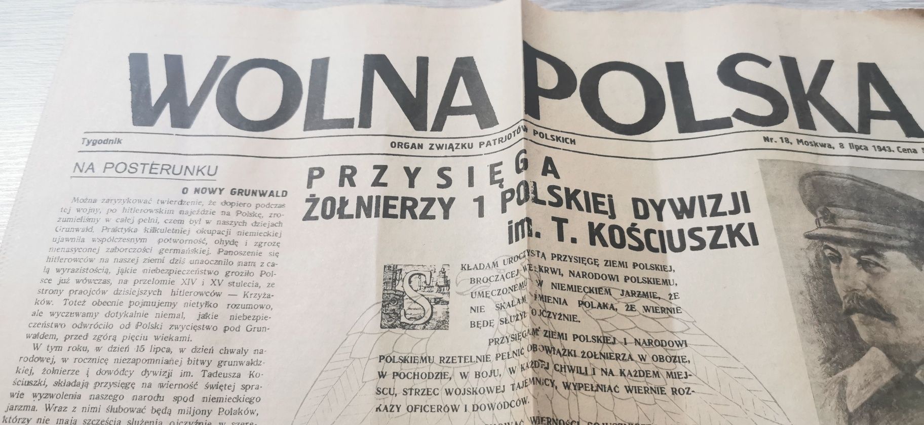 Tygodnik Wolna Polska 1943 tygodnik