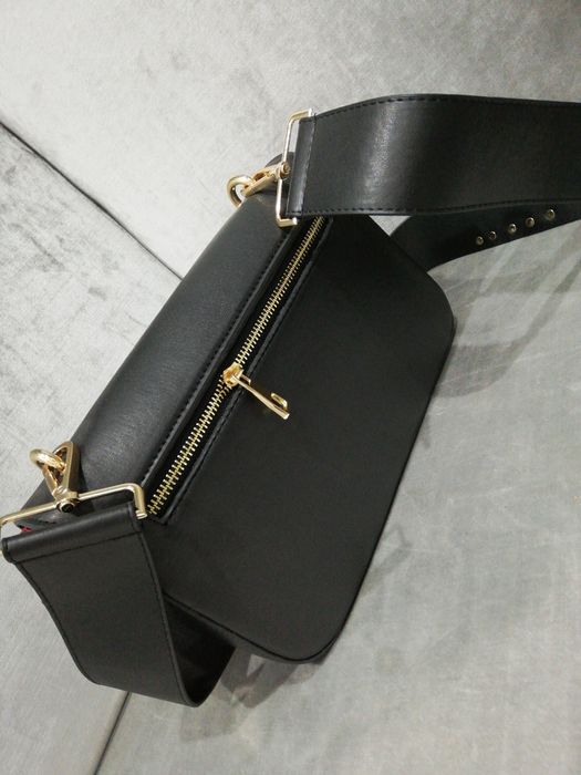 Torebka klasa Dior J'adior klasyk czarna kopertówka złote logo