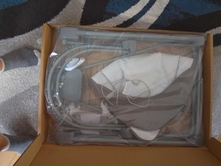 Leżaczek bujaczek huśtawka 3w1 Lionelo Otto