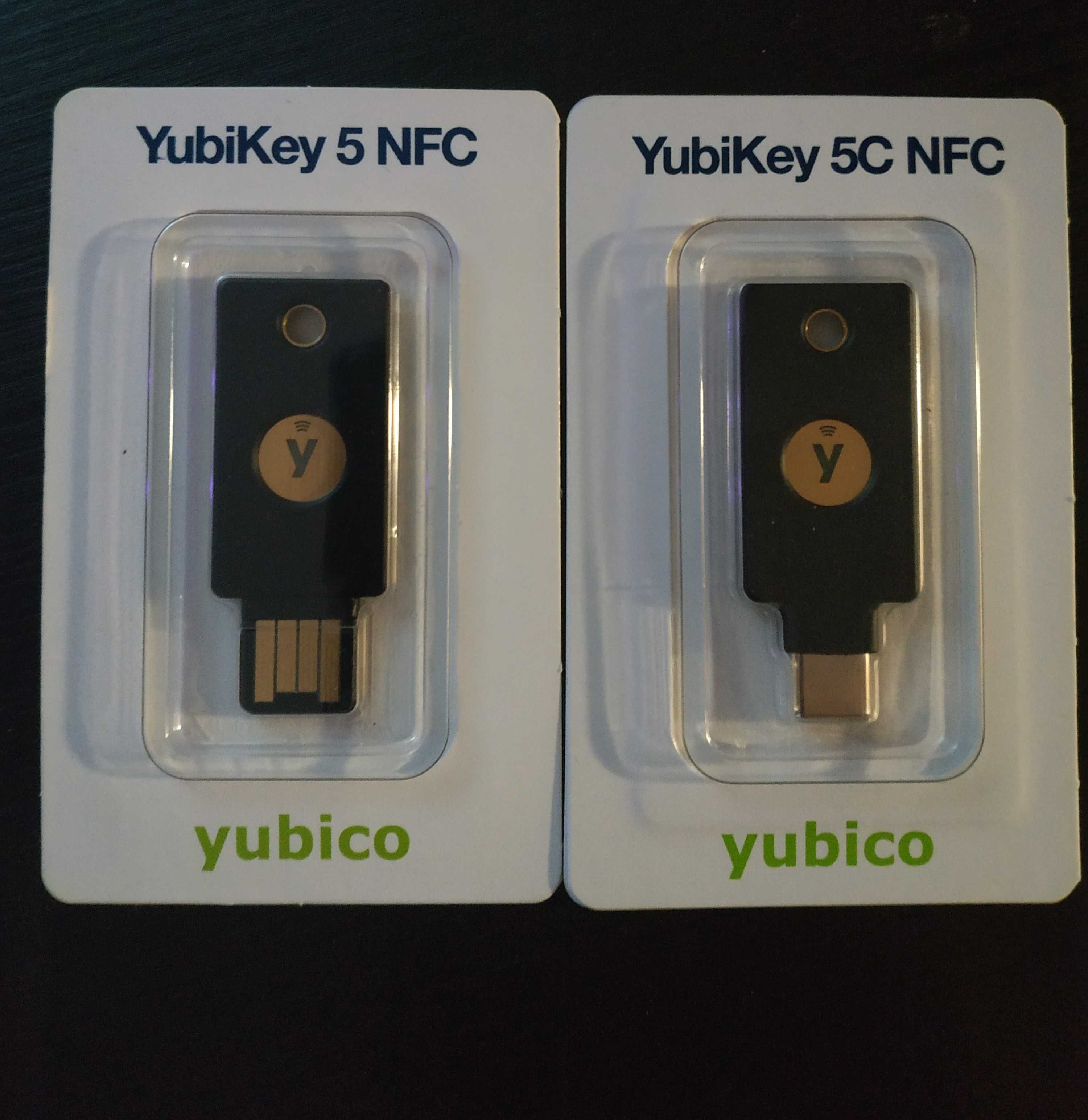 Yubico YubiKey 5C NFC + USB A [klucz sprzętowy] U2F 2FA
