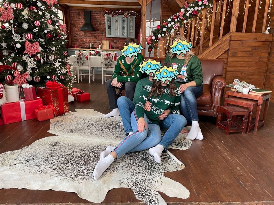 Family look свитера для фотосессии