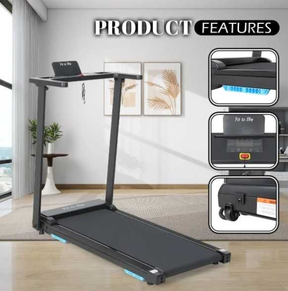 Бігова доріжка електрична FitToSky ES-T3806 10км