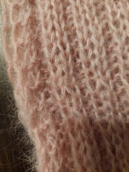 Снуд (шарф) женский мохеровый