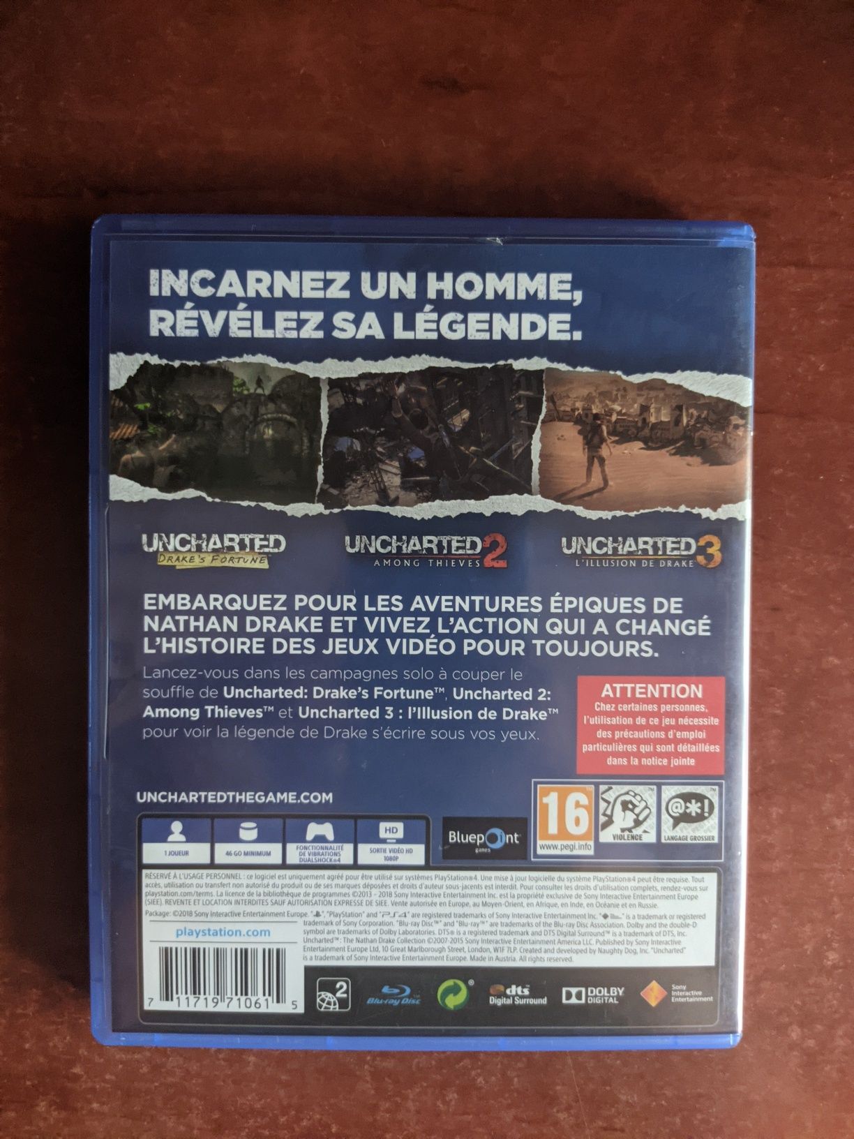 Uncharted Nathan Drake Collection para PS4
