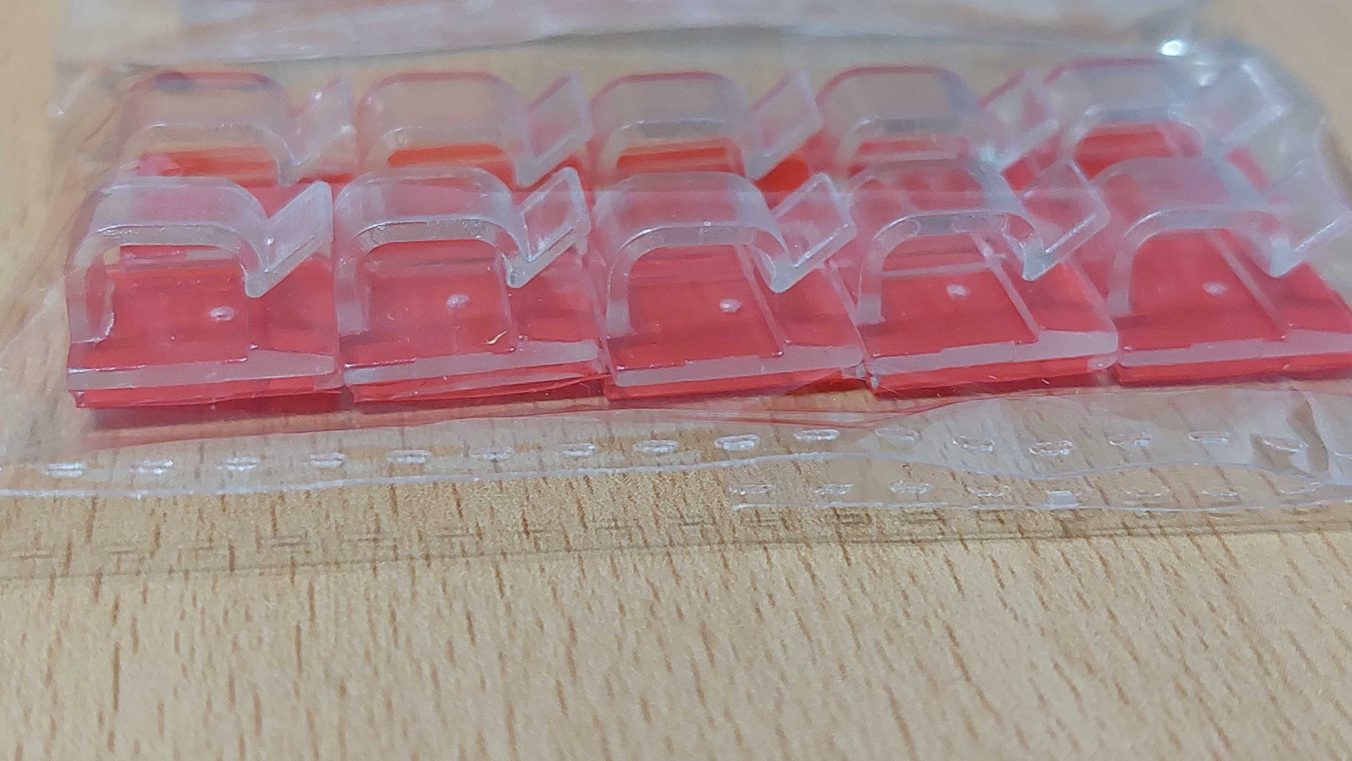 Organizador de cabos 10 pcs com fita cola