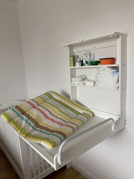 Przewijak składany sztywny Roba biały 76,5 x 63 cm