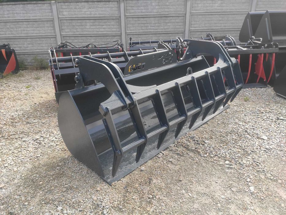 Krokodyl Łyżko-krokodyl kuty palony do ładowarki Manitou JCB Merlo