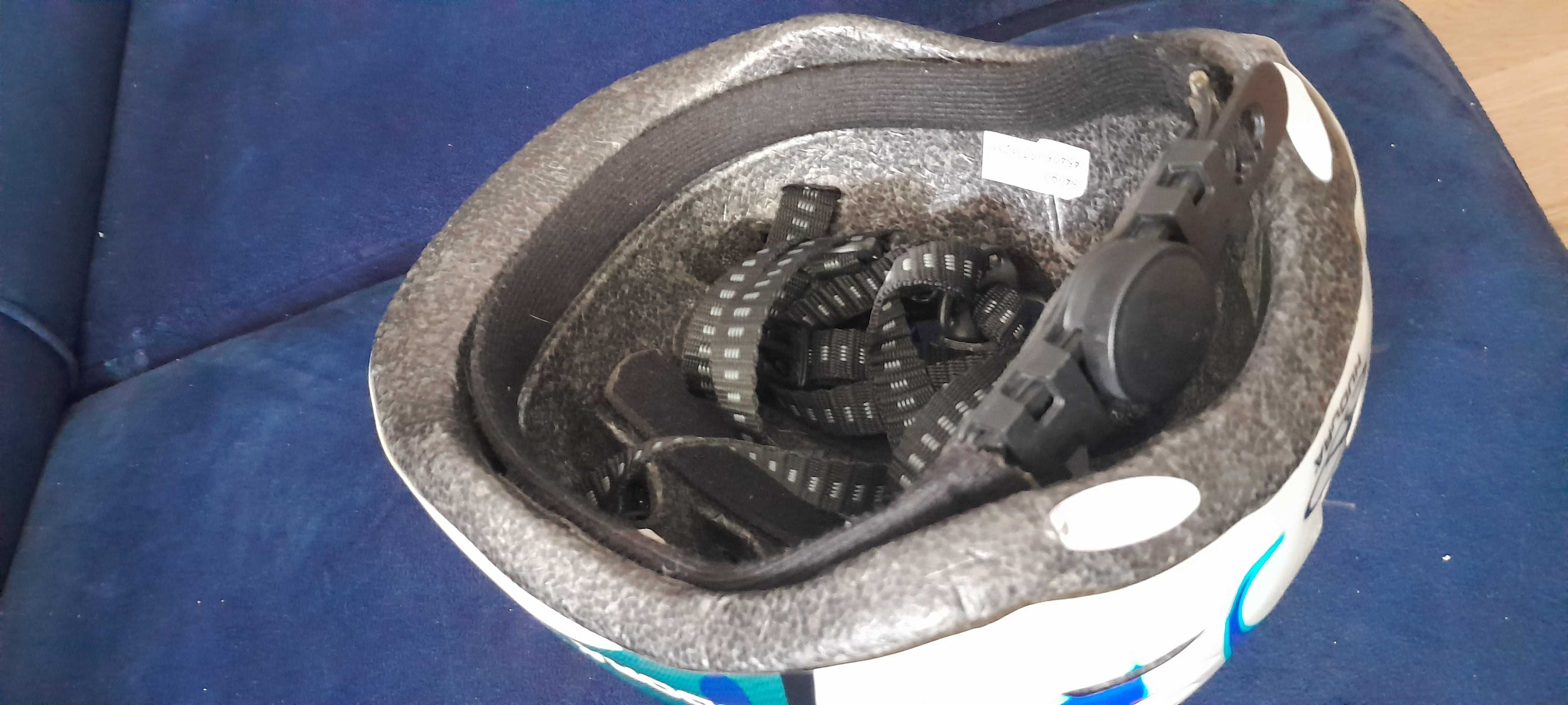 Kask rower hulajnoga Hudora roz.S 48-52 cm