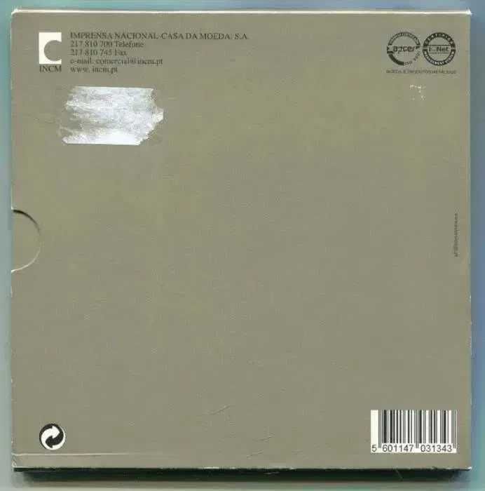 Portugal Serial Anual Moedas BU 2005 Estojo