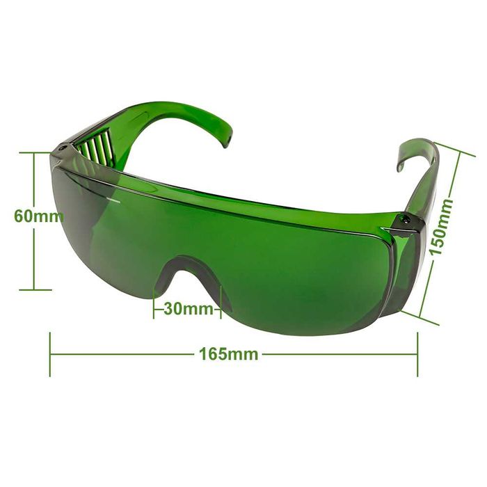 Gogle ochronne UV laserowe okulary ochronne UV 200nm-2000nm