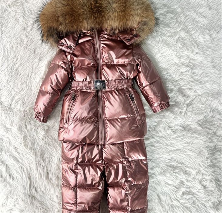 Дитячий зимовий комбінезон куртка брюки Moncler