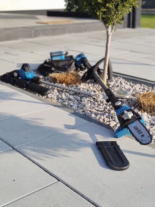 Podkrzesywarka nożyce do żywopłotu pilarka akumulatorowa wynajm