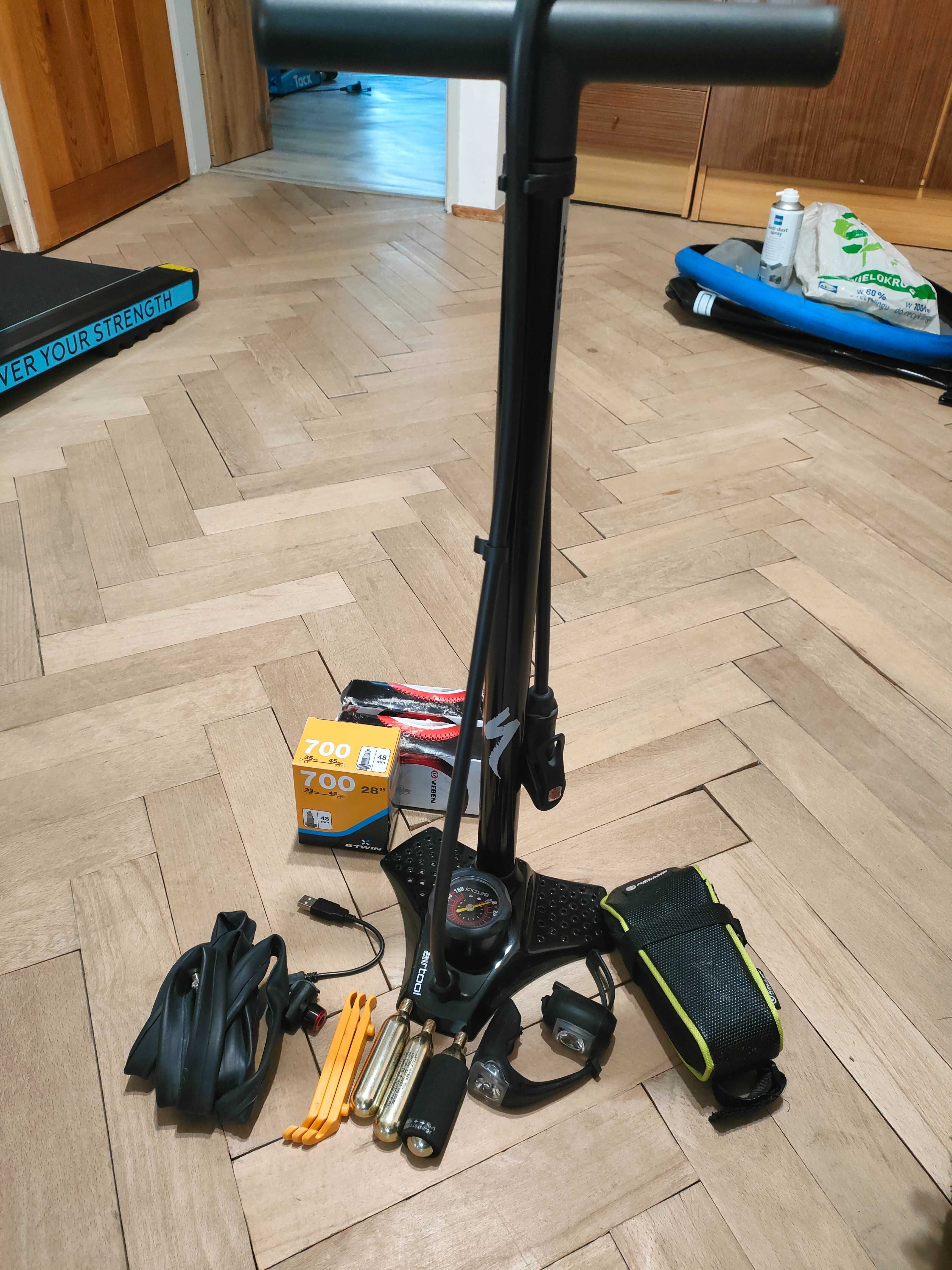 Rower szosowy Triban 500 rama L + akcesoria