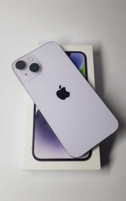 iPhone 14 Purple 128 GB Stan Jak Nowy