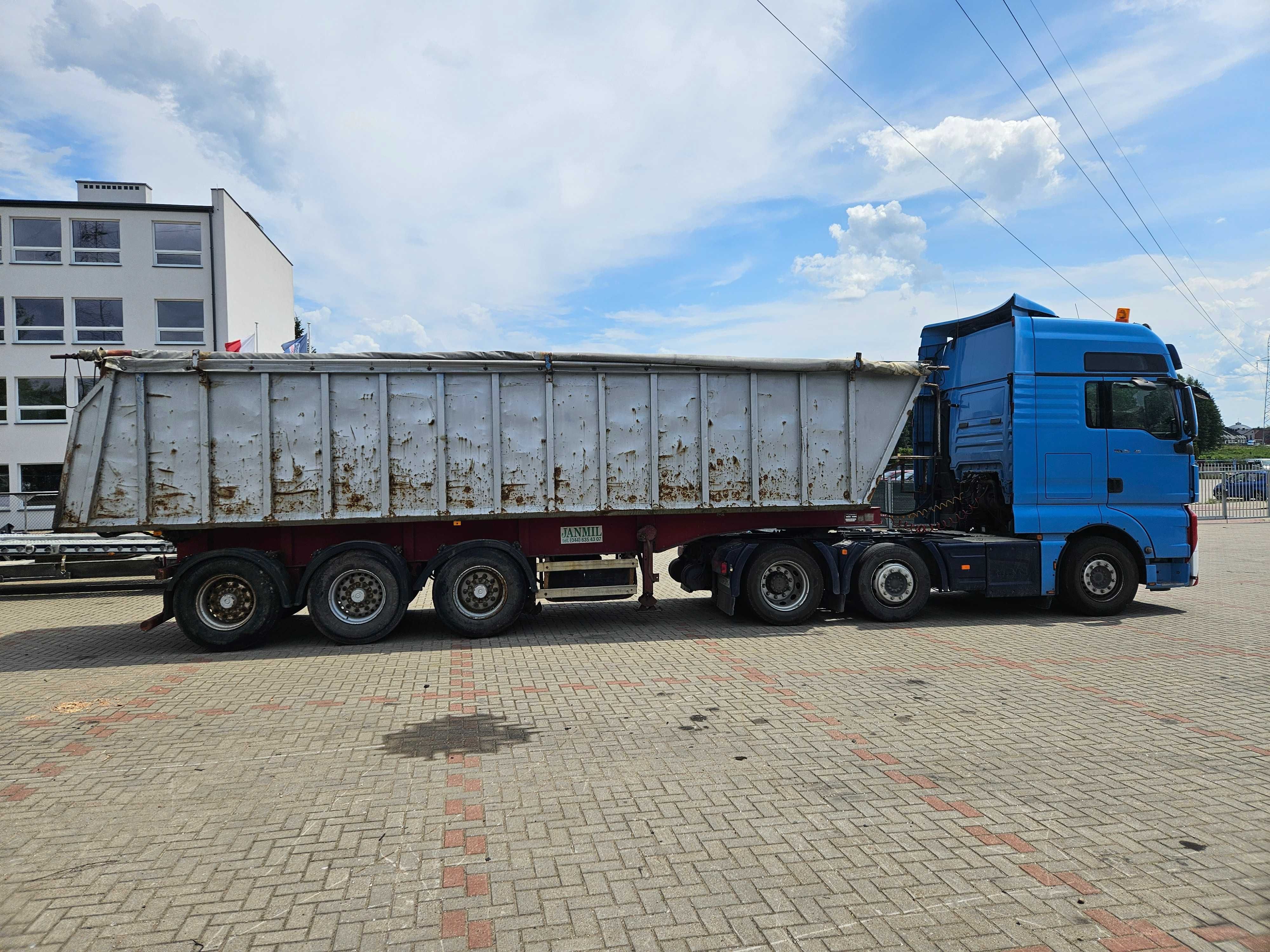 Naczepa wywrotka Janmil 16100+Vat