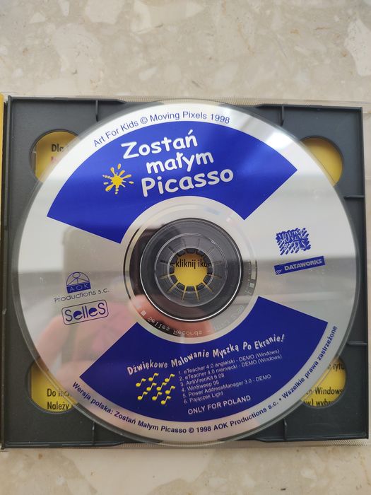 Zostań małym Picasso i zabawa z abc CD