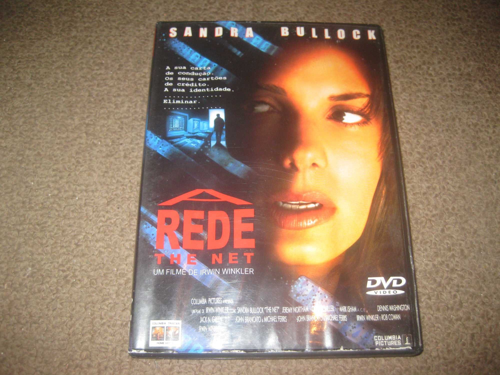 DVD "A Rede" com Sandra Bullock/Raro!