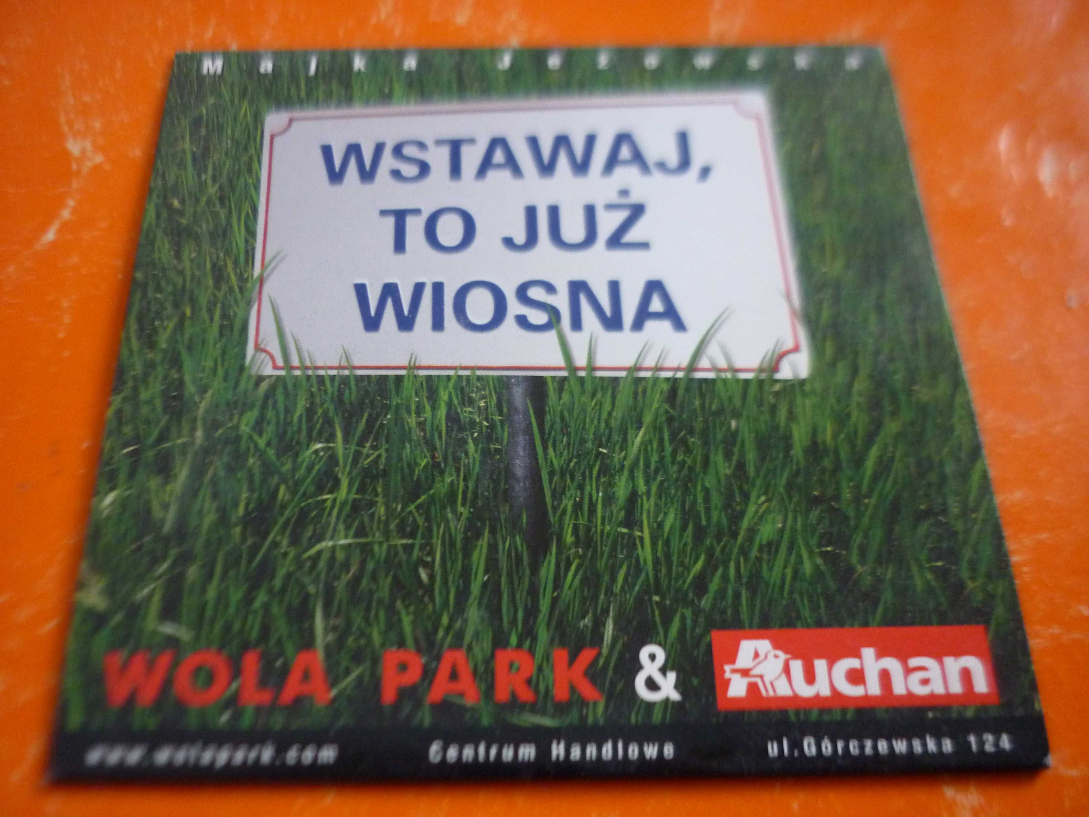 Płyta CD Majka Jeżowska "Wstawaj, To Już Wiosna" ("Buty", "Kapelusze")