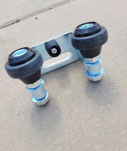 Akcesoria - wózek rolka najazdowa rolka prowadząca łapacz zamek hakowy