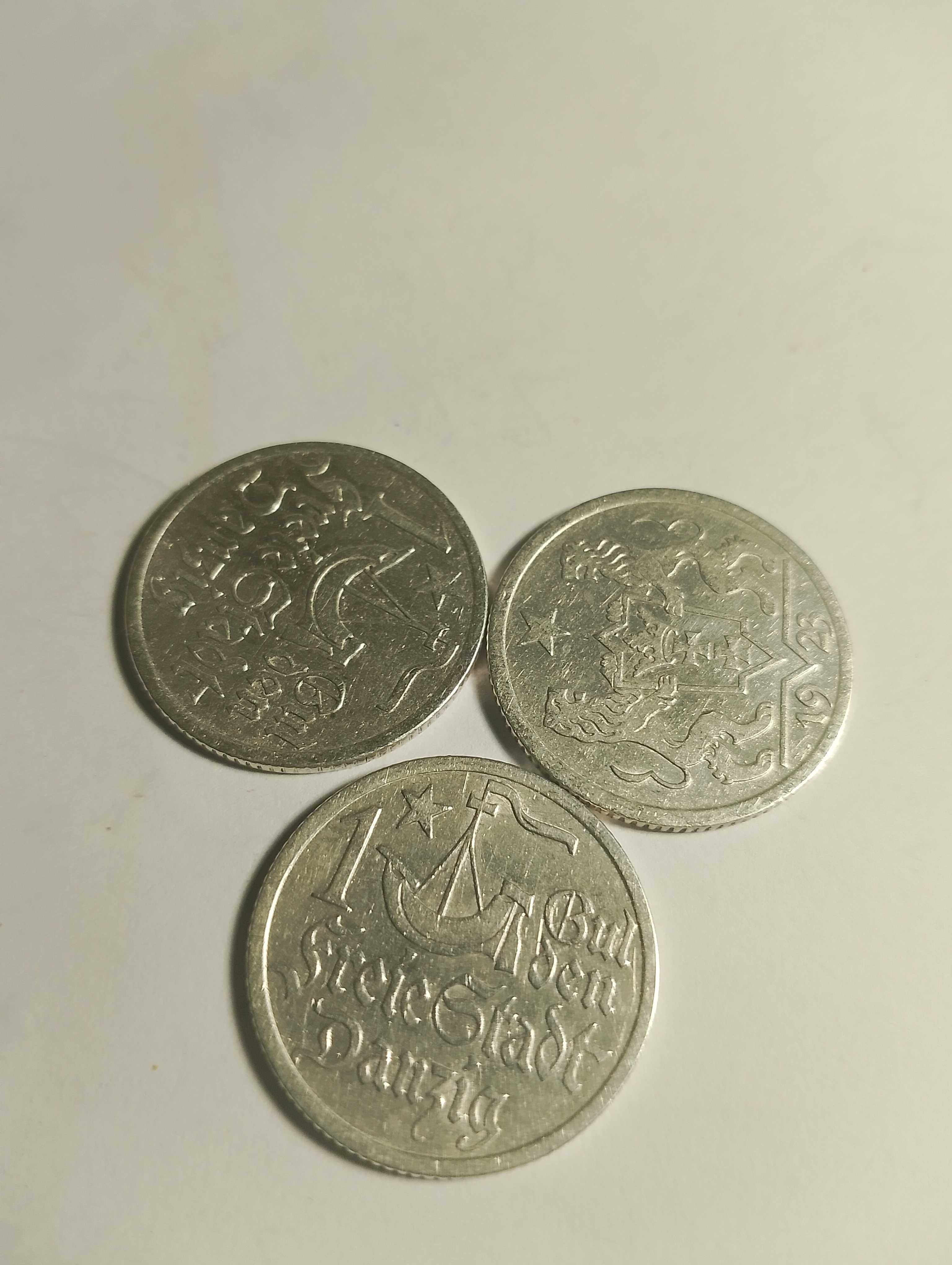 1 gulden 1923 Ag Gdańsk 1923