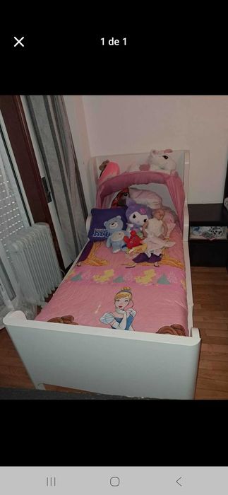 Cama de criança extensível