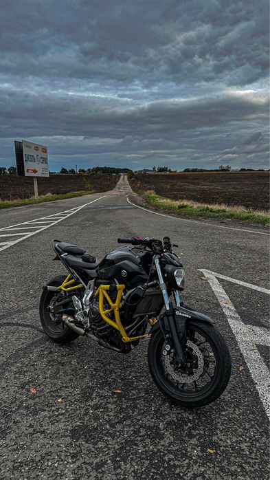 Yamaha mt07 зроблена під stunt