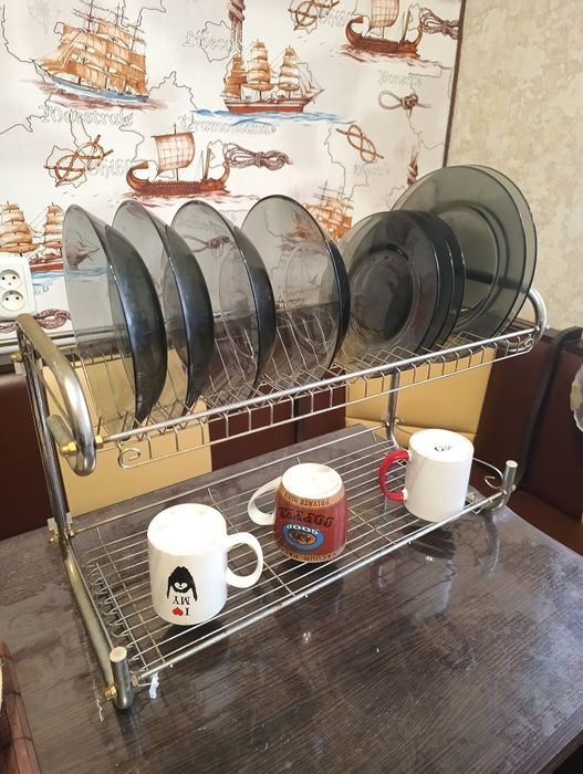 Кухонна сушарка та противень