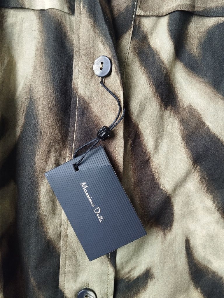 Koszula oversize Massimo Dutti