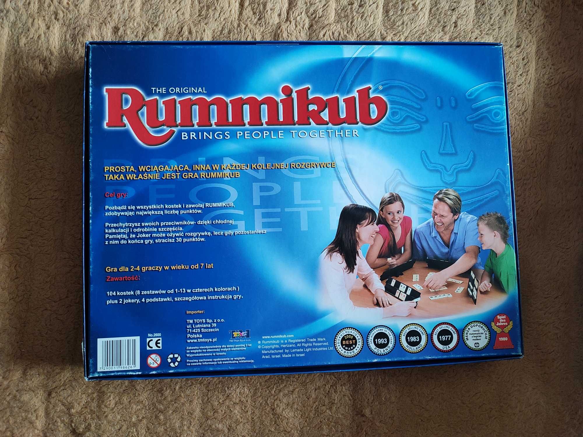 Gra RUMMIKUB the original nowa