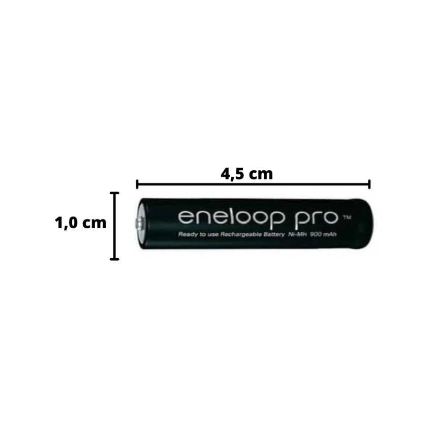 Pilhas Recarregáveis AAA PRO 950mAH e 1,2 V