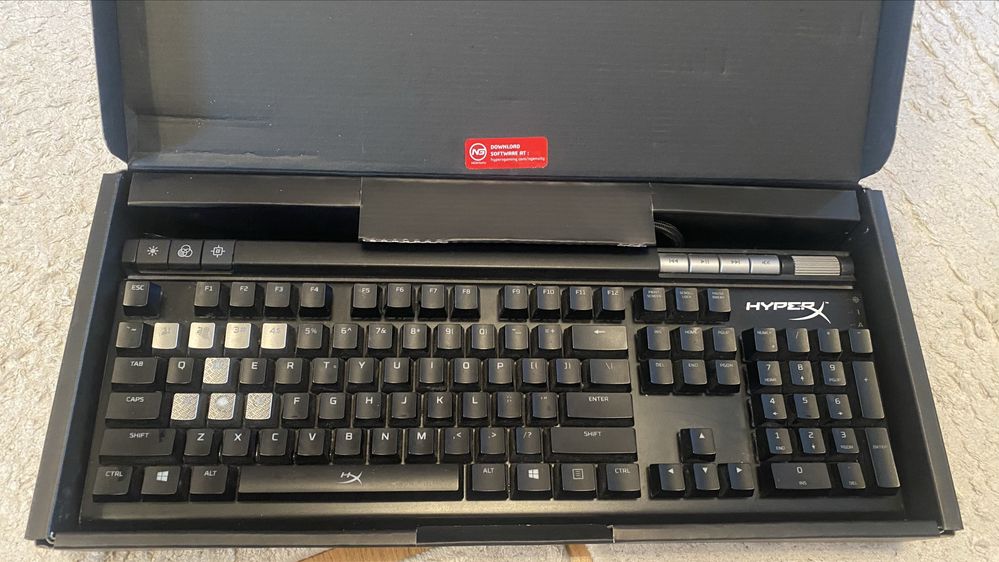 Ігрова клавіатура HyperX Alloy Elite RGB Cherry MX Red USB