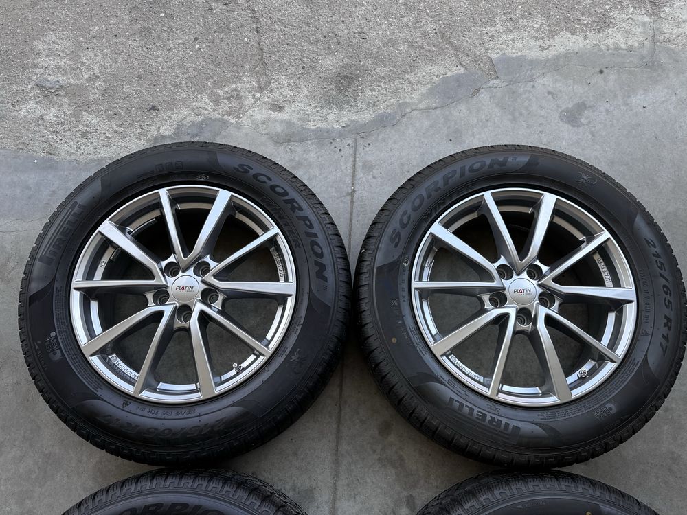 Jak NOWE Koła zimowe 17 Volkswagen Tiguan Skoda Kodiaq Seat Audi q3